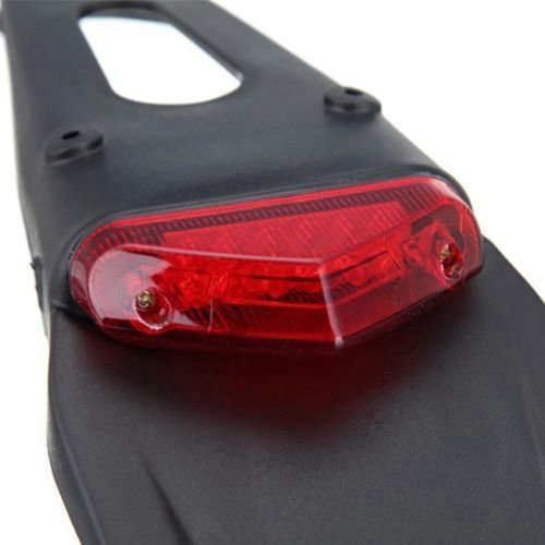 Freno Led Trasero Rojo Tail Motocross Xr Crf Klx En, 2 Unida
