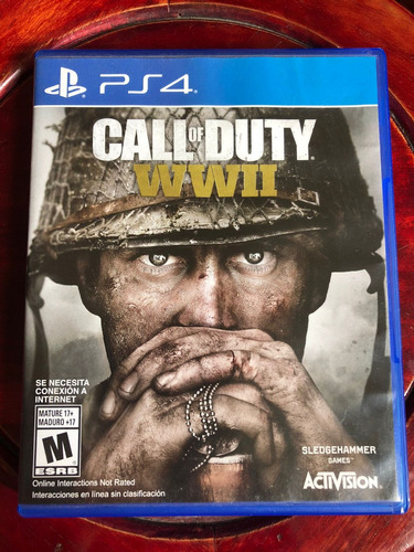 Call Of Duty World War 2 Ww2 Ps4 Físico