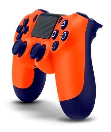 Imagen 2 de 3 de Joystick Inalámbrico Playstation Dualshock 4 Sunset Orange