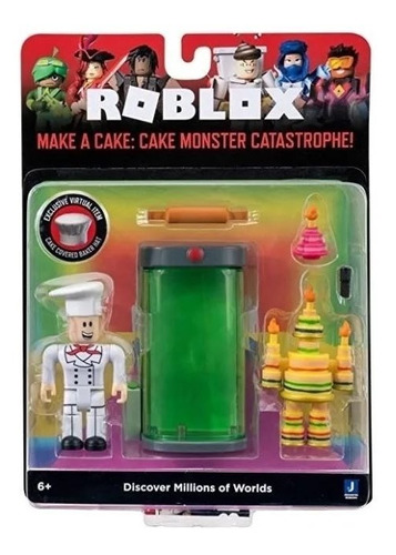 Figura Roblox Make Cake: Monster Catastrophe! + Item Virtual