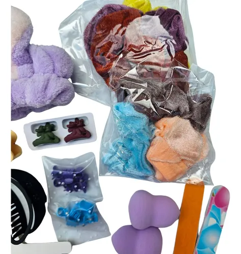 Set Belleza Esponjas Maquillaje Pinches Skincare Regalo