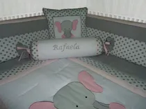 Comprar Set De Cuna Acolchados Para Bebés Con Diseños Bordados