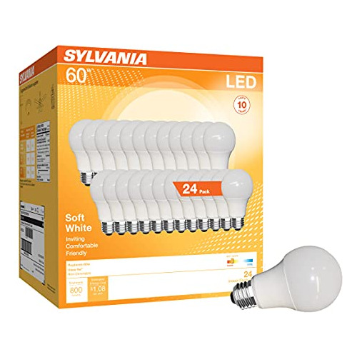 Bombilla Led A19 Sylvania, Equivalente 60w, 9w Eficient...