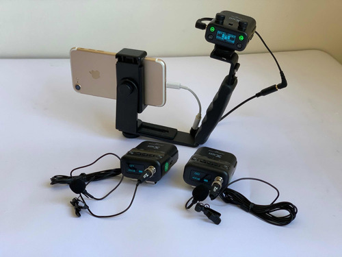 Kit Inalambrico Lavalier Celular Camaras Dslr