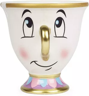 Taza De Chip 240ml La Bella Y La Bestia Disney Original