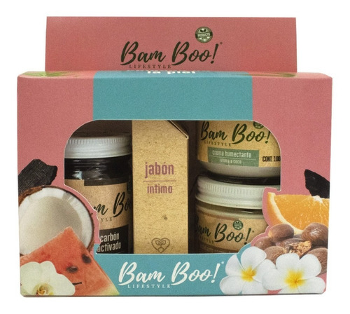 Set Cuidado De La Piel Bam Boo! Lifestyle 4 Pzas