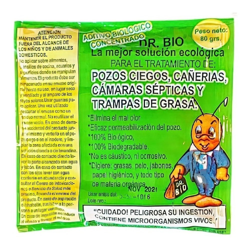 Dr Bio Camaras Septicas Pozo Ciego Mantenimiento Subte A