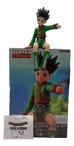 Figura Anime - Gon Y Killua - Sentados - Hunter X Hunter