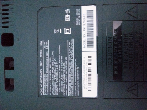Tarjeta Fuente Para Pantalla Philips Smart Ultrahd 4k 49 Pul (Usado)