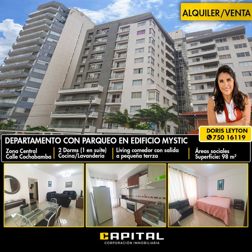 Edificio Mystic Alquilo O Vendo Departamento De 2 Dormitorios Con Parqueo Y Parqueo
