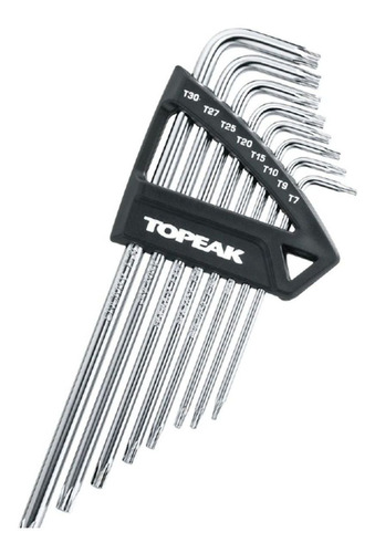 Jogo De Chave Torx Topeak Wrench 8 Tm T7 9 10 15 20 25 27 30