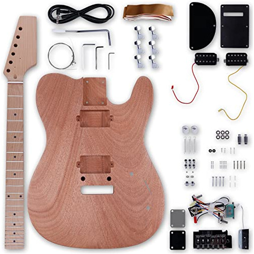 Kit De Guitarra Eléctrica Leo Jaymz Tl Style Diy - Mástil De