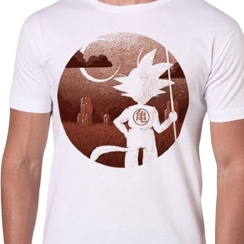 Camiseta Criativa Dragon Ball Goku