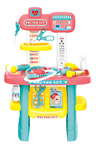 Set Juego De Doctor Medico Juguete 20 Piezas Dj Toys