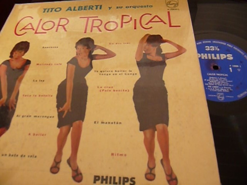 Jch- Tito Alberti Y Orquesta Calor Tropical Guarachas Lp