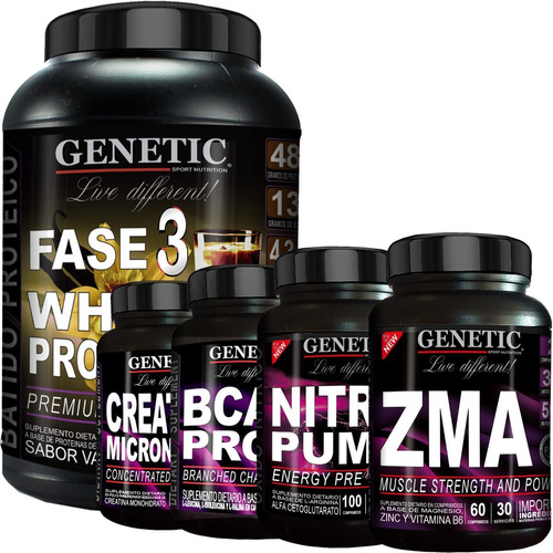 #1 Anabol 5 Crecimiento Muscular Pro Hormonal Testo Genetic