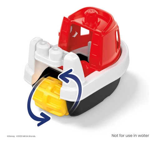 Matel Mega Bloks Bloques Barco De Mickey Mouse 18 Mickey Mouse