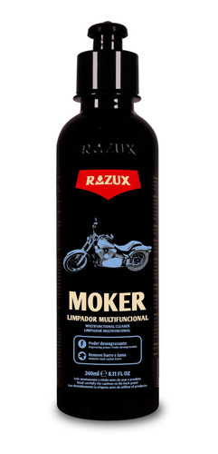 Moker 240ml Razux - Limpador Multifuncional