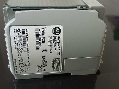 Micrologix 1500 1764-24bwa Con 2 Modulos Analogos A.bradley (Usado)
