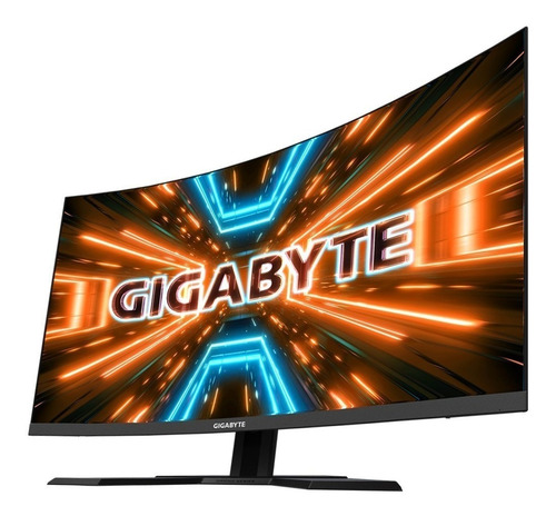 Monitor gamer curvo Gigabyte G32QC A LCD 31.5" negro 100V/240V