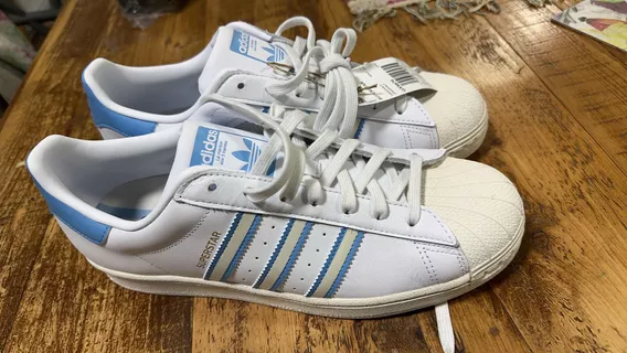 Zapatillas adidas Superstar Argentina Campeón Del Mundo!!