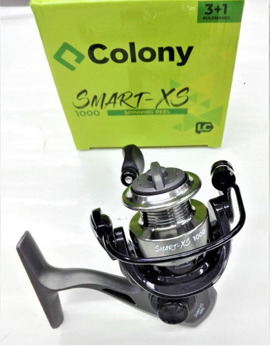 Micro Reel Frontal Colony Smart Xs 4 Rulemanes Carrete Metal