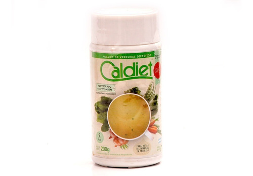 Caldo De Verdura Con Sal X5 Caldiet X 200 G Verde Mayorista