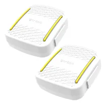 Comprar Kit 2 Porta Cotonetes Portátil Branco Para Viagem Acessórios