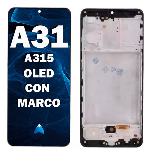 Imagen 1 de 9 de Modulo Pantalla Display Para Samsung A31 A315 Oled C/marco