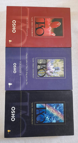 Tao Los Tres Tesoros - 3 Tomos - Osho - Editorial Sirio (Usado)