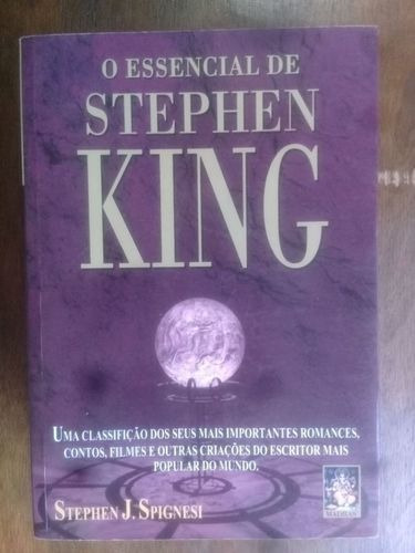 Livro O Essencial De Stephen King Stephen Spignesi