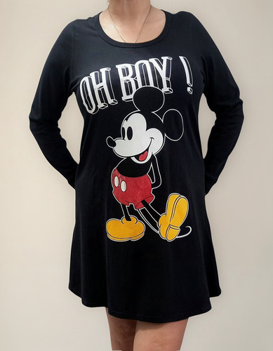 Remeron Manga Larga Cocot Mickey Mouse Pijama