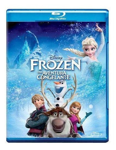 Blu - Ray - Frozen - Uma Aventura Congelante