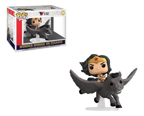 Funko Rides Wonder Woman 80 Years - Ww On Pegasus #280