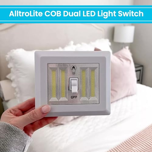 Luz Nocturna Doble Led Cob Con Apagador