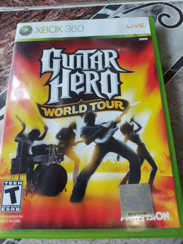 Guitar Hero World Tour Juego Original Físico Xbox 360