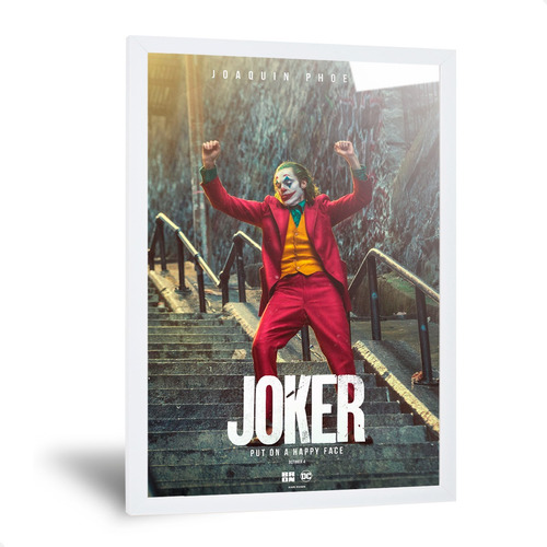 Cuadro Joker Guasón Carteles Vintage Posters Cine 35x50cm