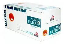 Comprar Filtros Armar Cigarrillos Gizeh Slim Menthol X10