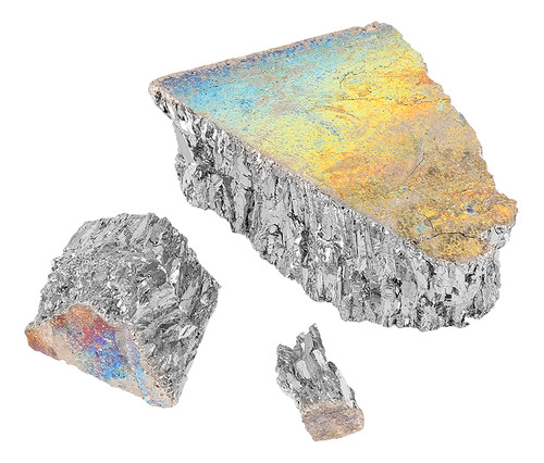 Lingote De Metal De Cristal De Bismuto De 1000 G, Geodas Pur