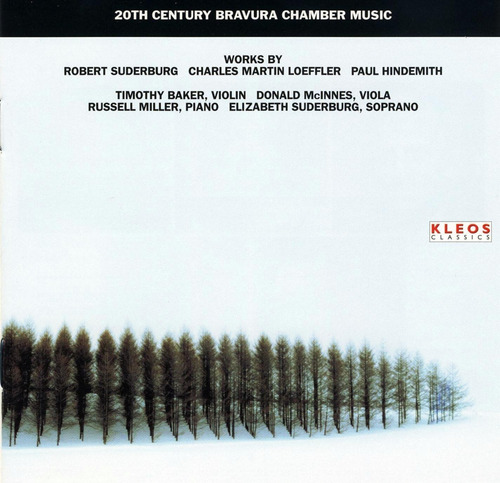 Cd:20th Century Bravura Chamber Music