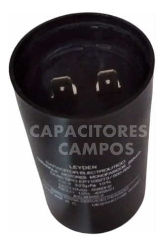 Capacitor Electrolítico 70/80 Uf Para Arranque De Motores