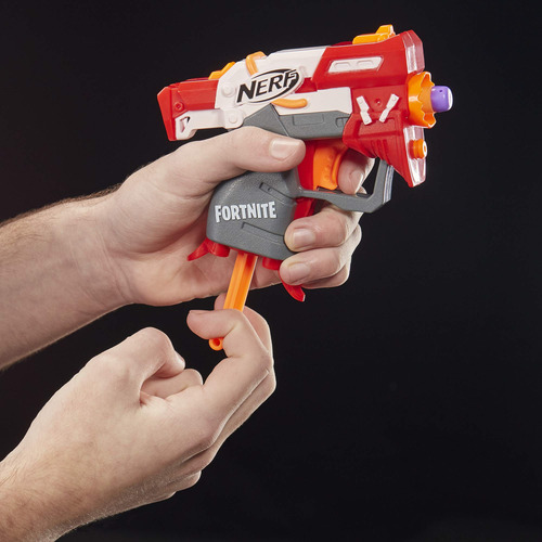 Amplificador Lanzador De Dardos Nerf Fortnite Ts Microshots