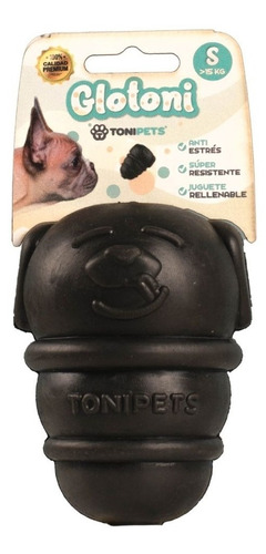 Juguete Perro Interactivo Glotoni Caucho Rellenable Small 