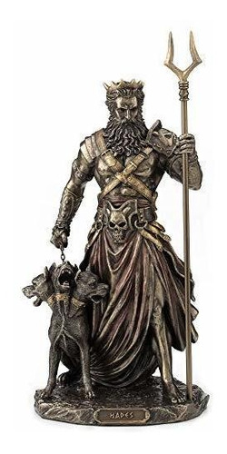 Veronese Hades Dios Griego del inframundo con la Estatua Cerebrus 