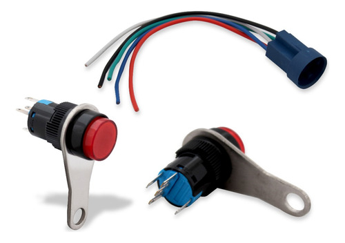 Switch Para Moto Pulsar On/off Con Luz Ds