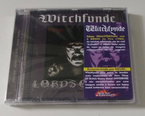 Cd Witchfynde - Lords Of Sin Nacional (2020)