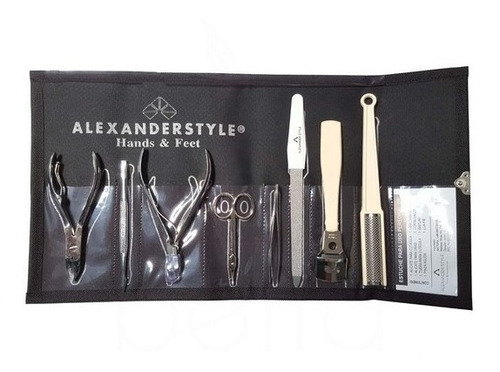 Set De Manicure Alexander Style 8 Piezas