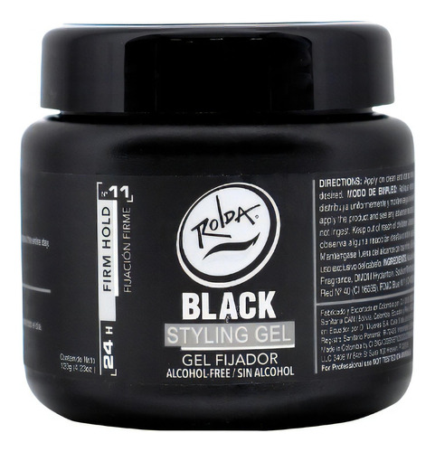 Gel Rolda Radical Black 120 G