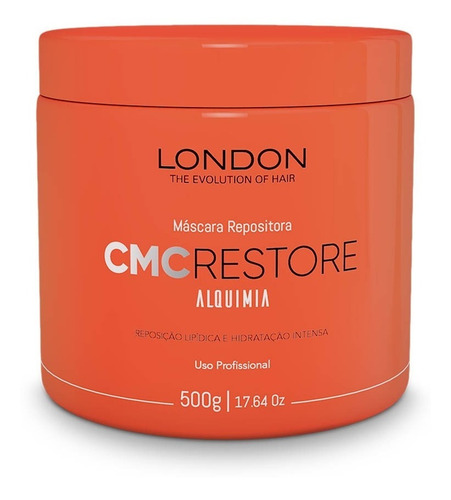 Kit Cronograma Capilar London Argila, Cmc E Recharge 500gr