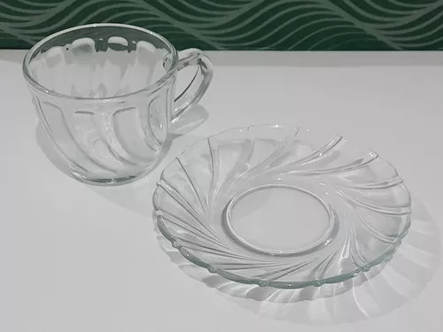 Jogo Xicaras Porcelana De Chá Com Pires Havan Casa 12 Peças - Diamante  Branco